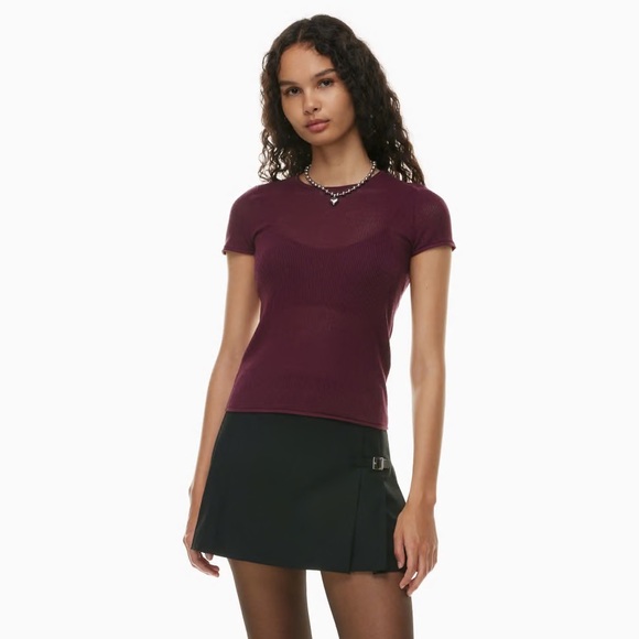 Aritzia Tops - Aritzia Sunday Best Downtown Sweater Tee